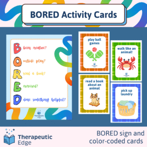 BORED Activity Cards