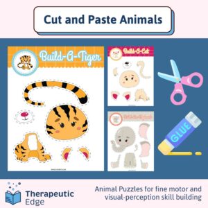 cut and paste animal activity