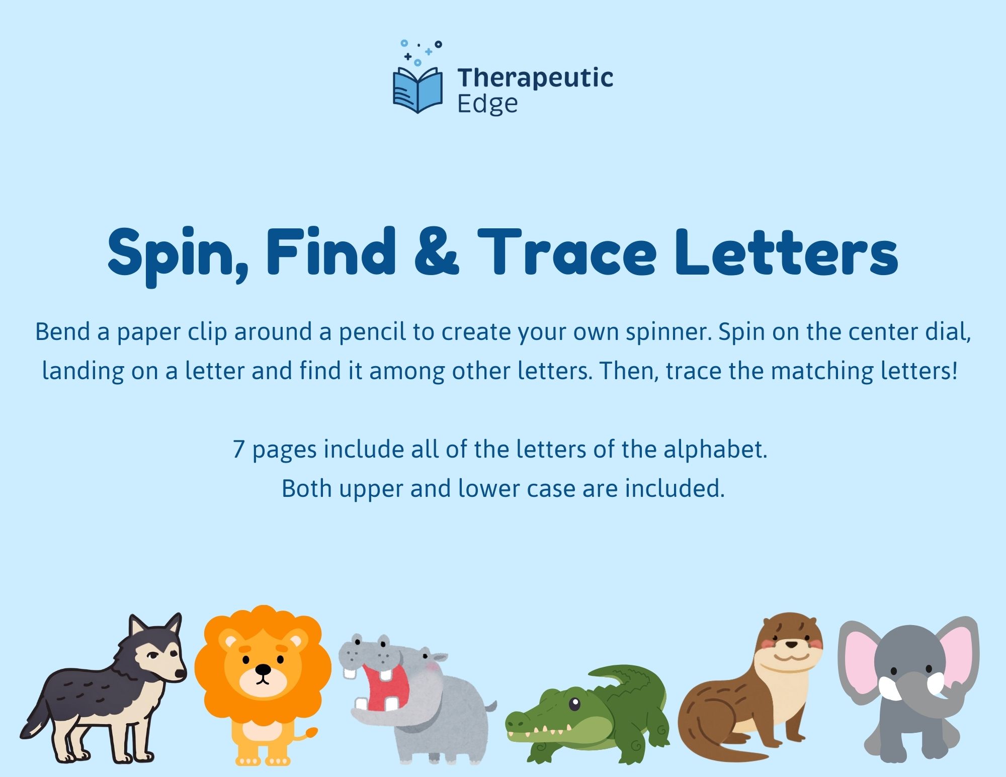 Alphabet Spin and Trace Game - Image 2