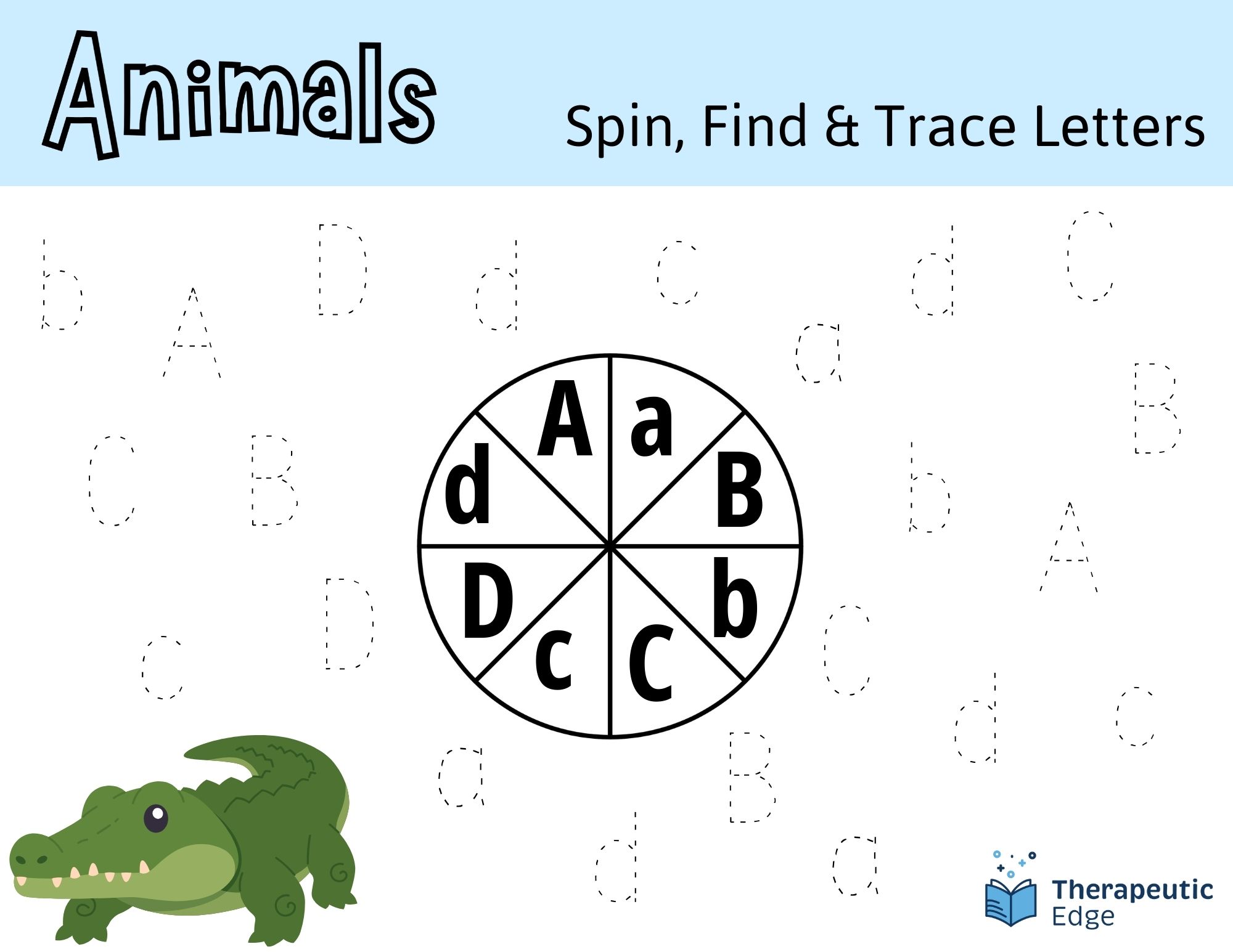 Alphabet Spin and Trace Game - Image 3