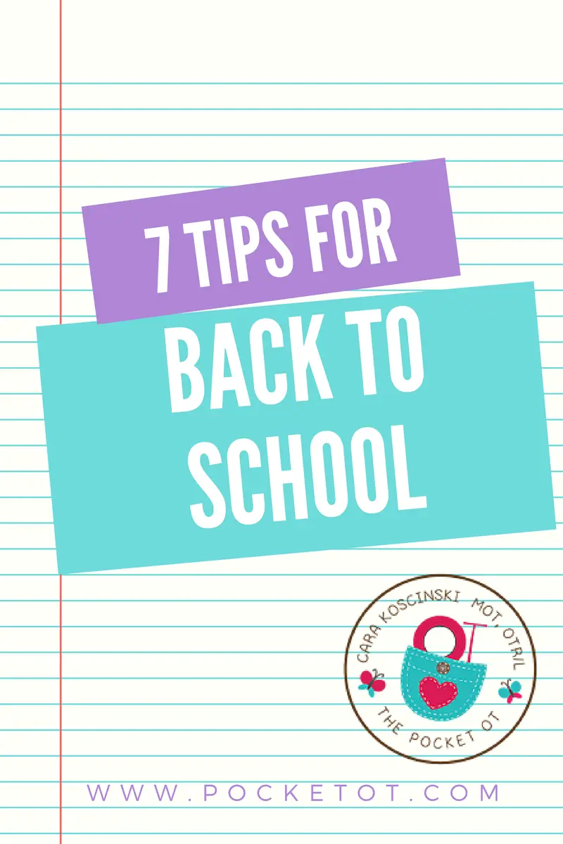 7TipsForBackTOSchool