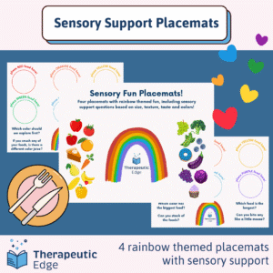 Sensory Support Placemats - Colors!