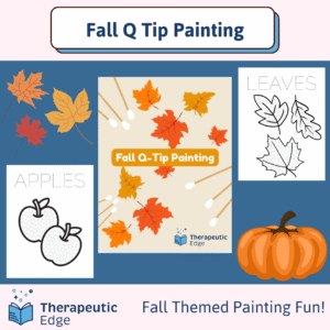 Fall Q Tip Painting