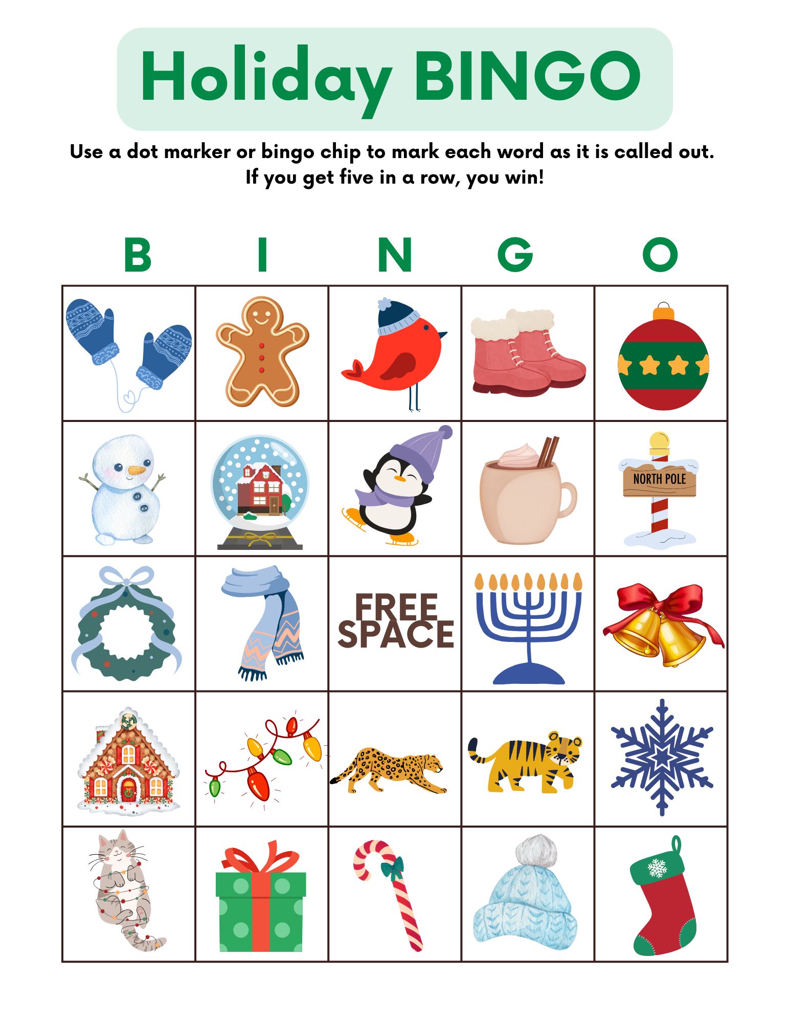 Holiday Bingo - Image 3